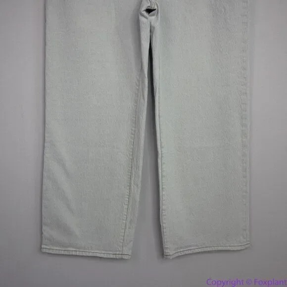 NEW Madewell The Perfect Vintage Wide-Leg Crop Jean in Edmunds Wash, 30 - Picture 5 of 16